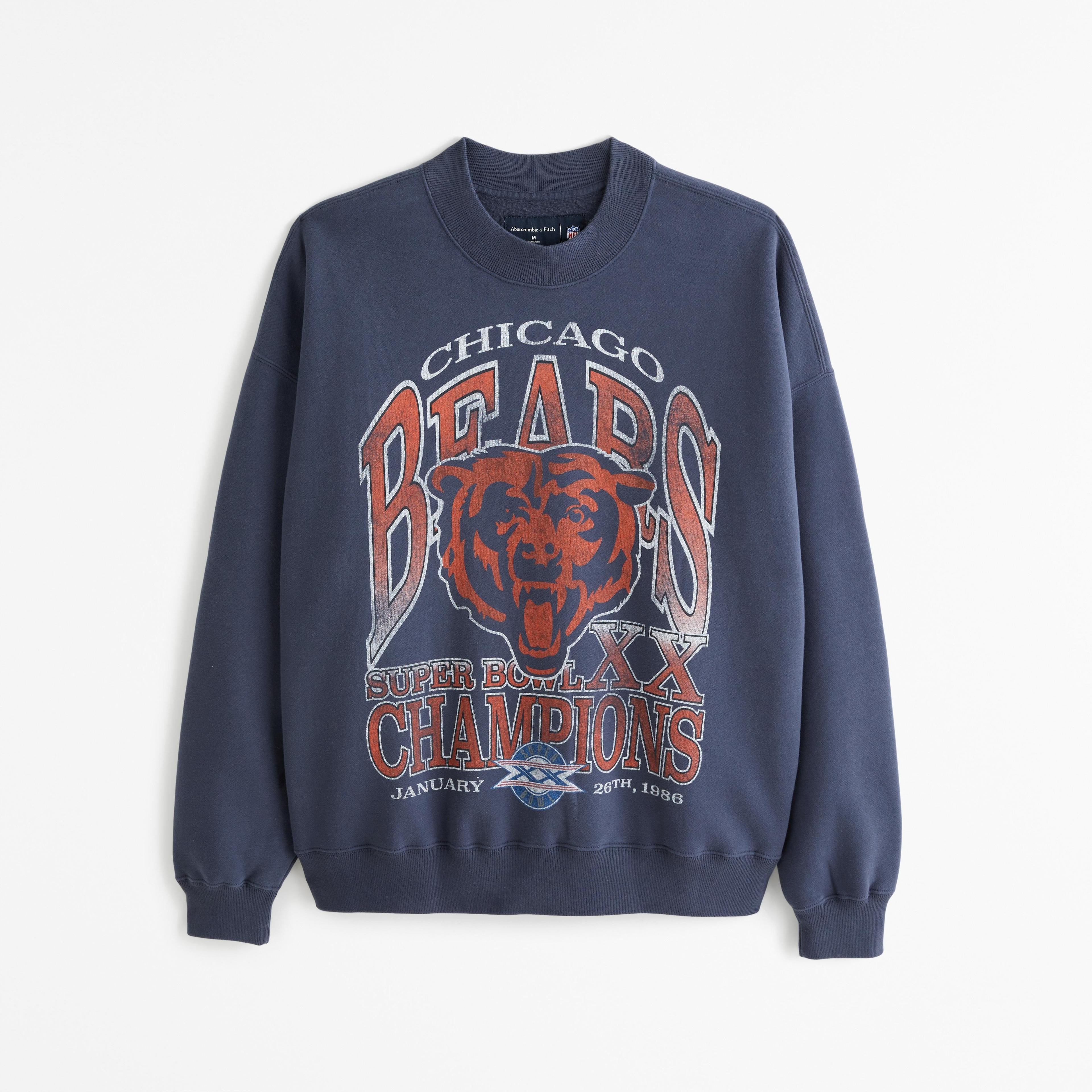 Denver Broncos Graphic Crew Sweatshirt Product Image