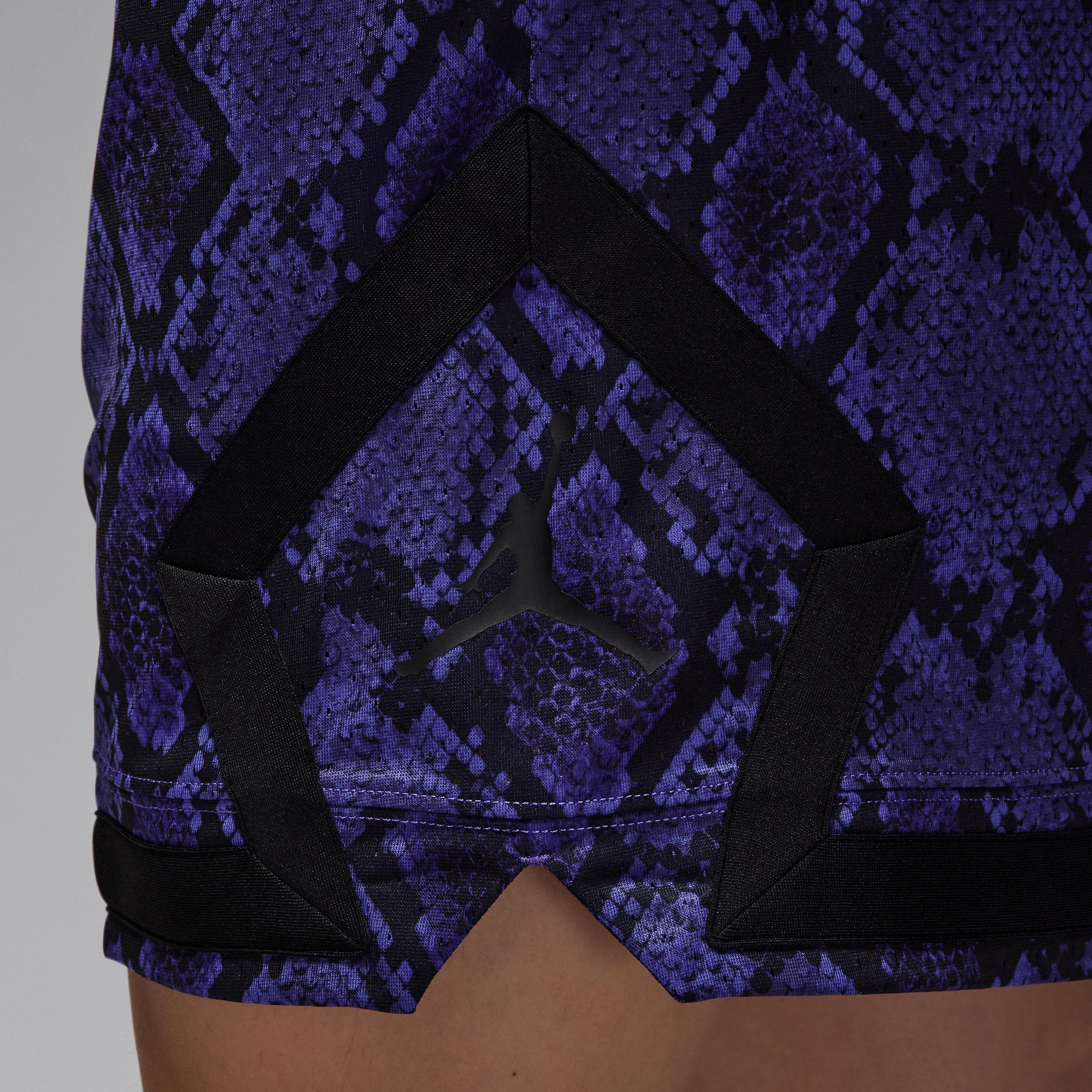 Mens Jordan Sport Dri-FIT Mesh Diamond Shorts | HF9907-543 Product Image