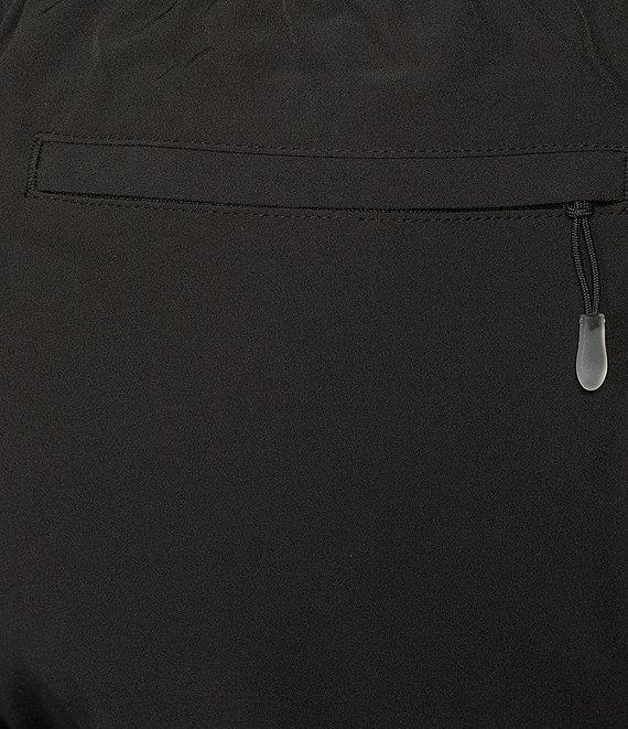 Caribbean Big & Tall Coastal Cargo 8#double; Inseam Solid Swim Trunks Product Image