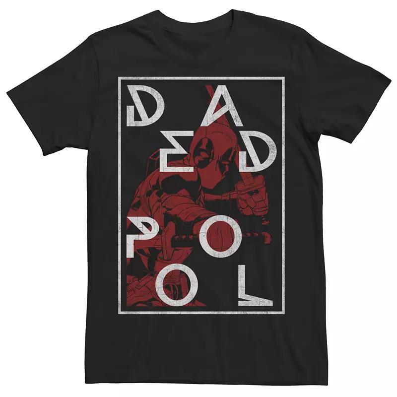 Men's Marvel Comics Deadpool Dead Street Tee, Size: XXL, Black Product Image