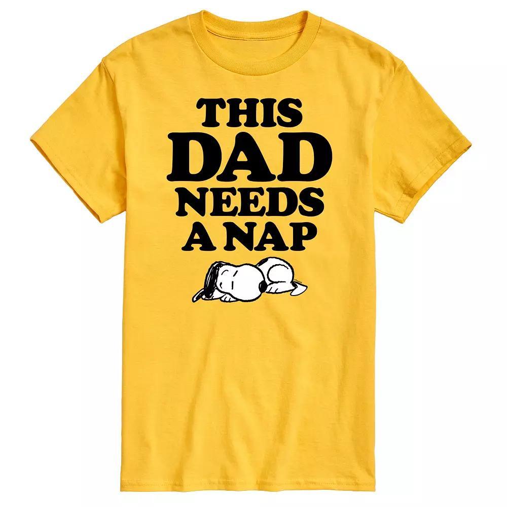 Men's Peanuts This Dad Needs A Nap Graphic Tee,  Product Image
