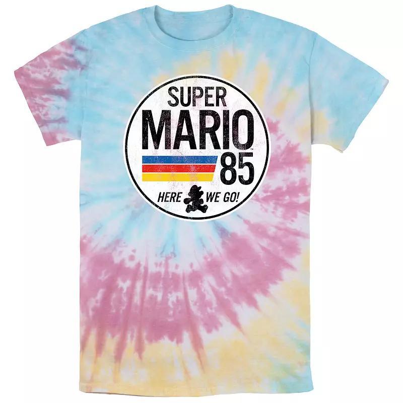 Men's Nintendo Super Mario '85 Here We Go Vintage Tee,  Product Image
