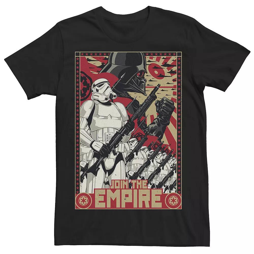 Men's Star Wars Darth Vader Join The Empire Poster Tee,  Product Image