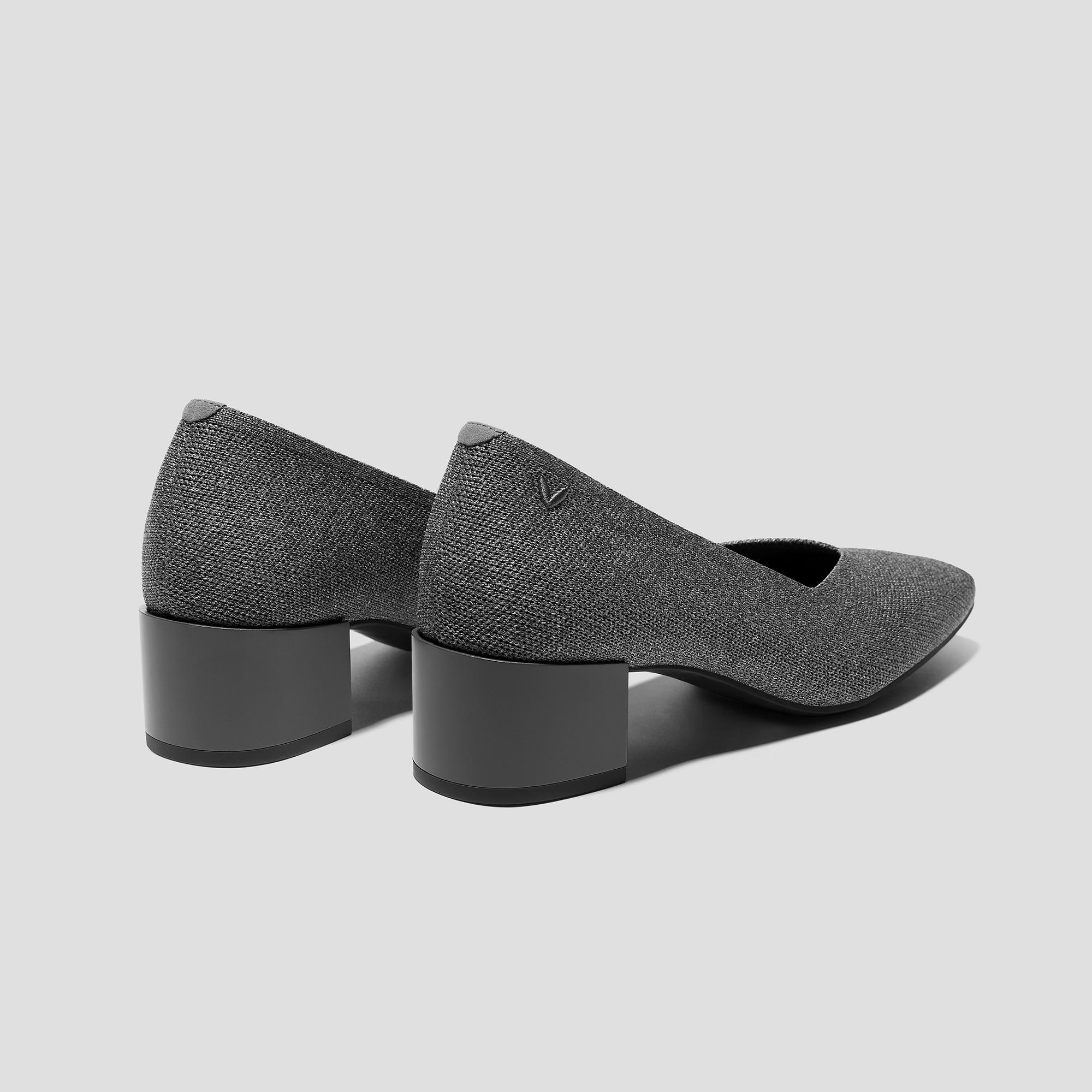 Square-Toe Stress Free Chunky Heels (Megan) Product Image