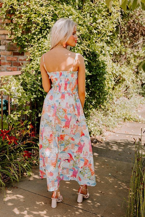 Shine The Light Smocked Midi Product Image