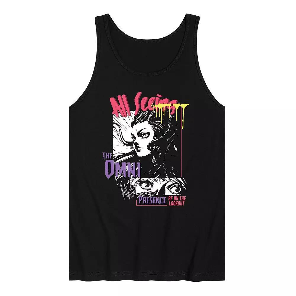 Men's Anime All Seeing Tank Top,  Product Image