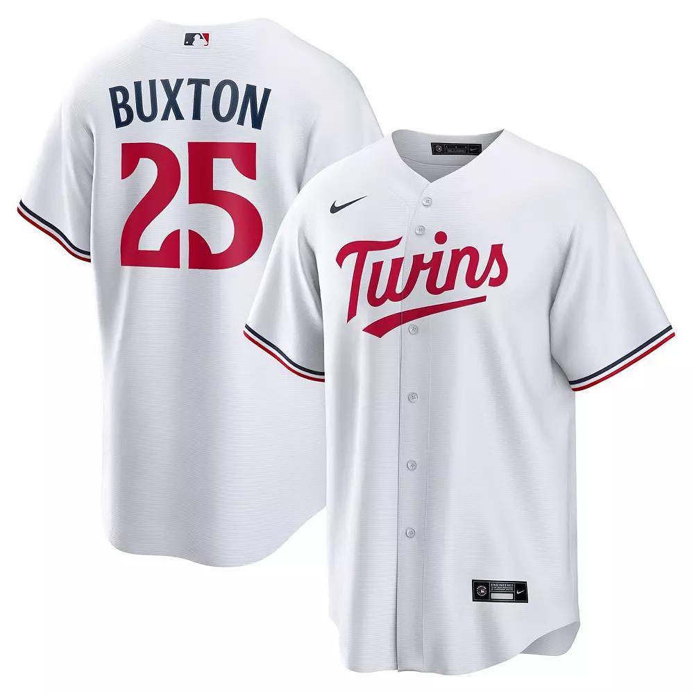 Men's Nike Byron Buxton White Minnesota Twins Home Replica Jersey, Size: 2XL Product Image