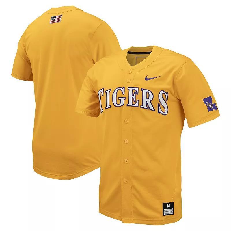 LSU Nike Mens College Replica Baseball Jersey Product Image