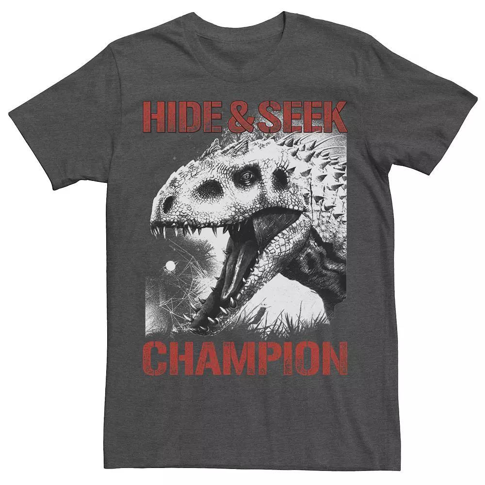 Men's Jurassic World Indominus Hide & Seek Champ Graphic Tee, Size: XL, Blue Product Image