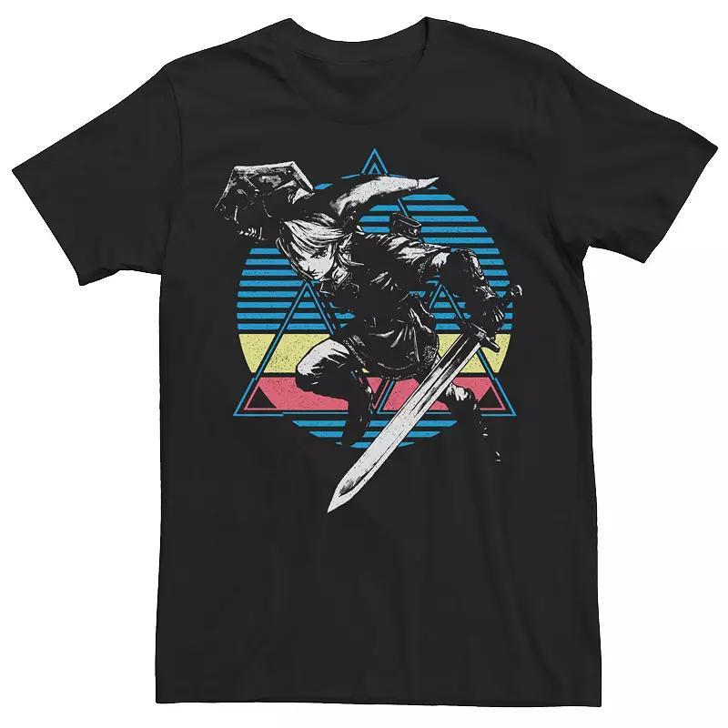 Men's Nintendo The Legend Of Zelda Triforce Link Overlay Tee,  Product Image