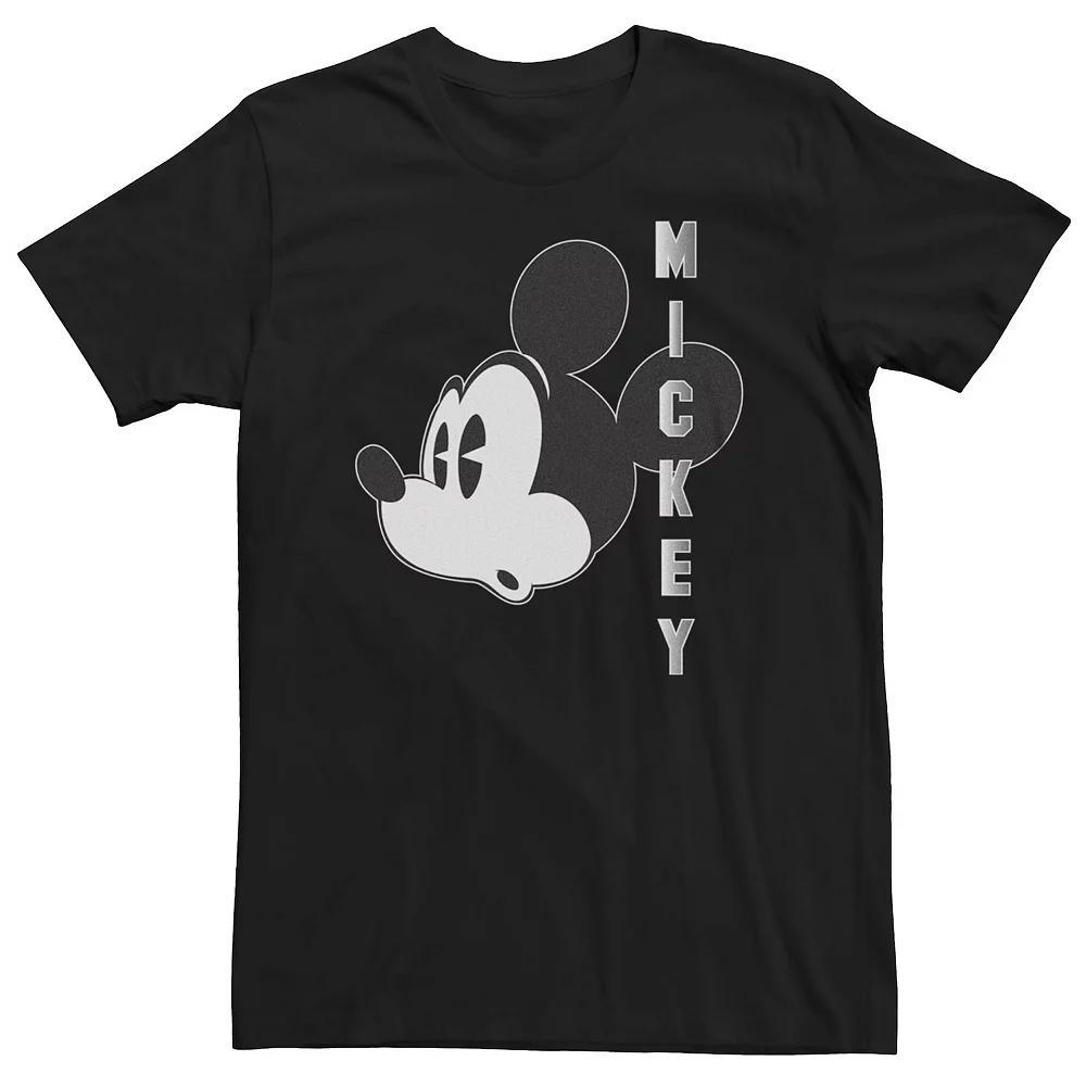 Big & Tall Disney's Mickey Mouse Surprised Face Tee, Men's,  Product Image