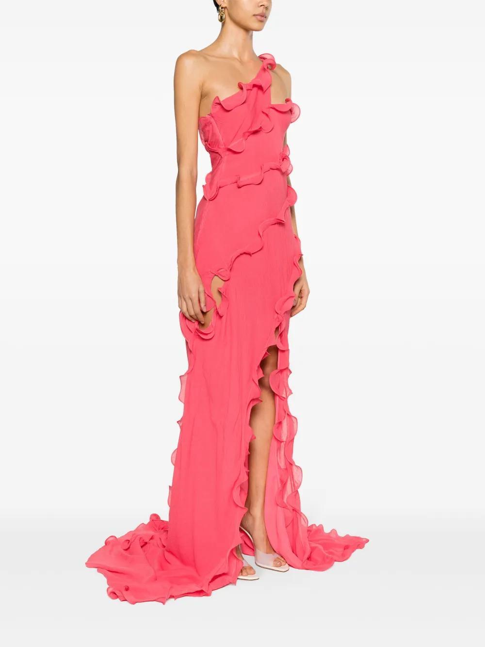 Micola ruffled maxi dress Product Image