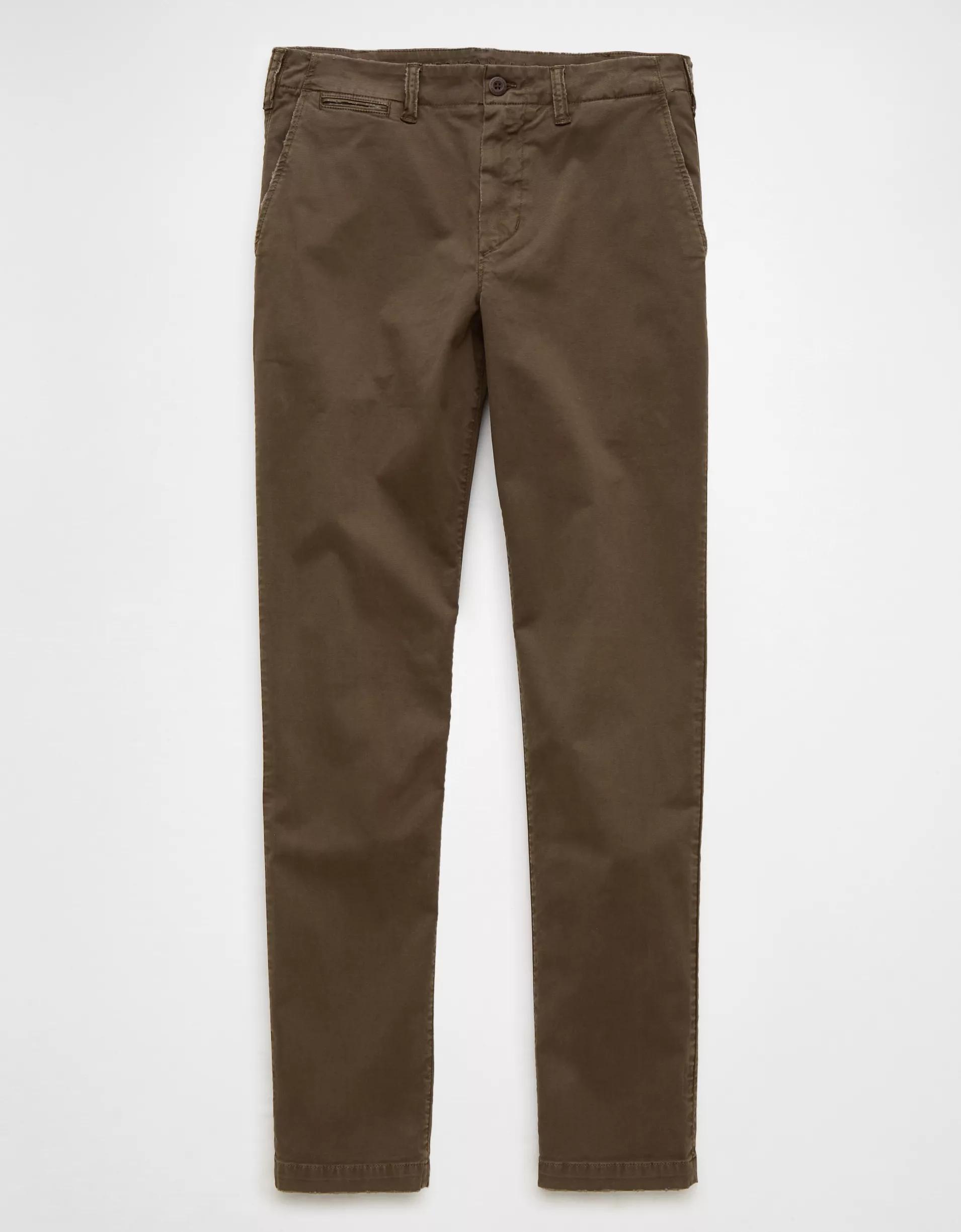 AE Flex Original Straight Lived-In Khaki Pant Product Image