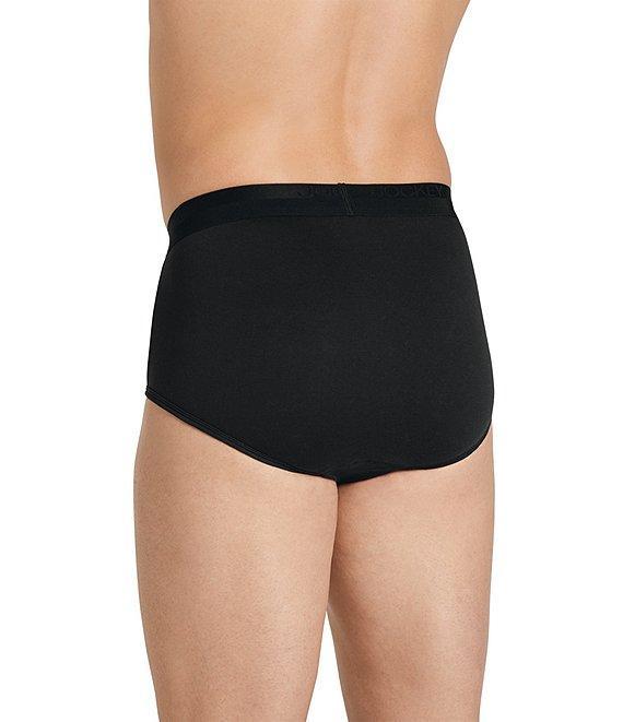 Jockey Signature Pima Cotton Full-Rise Briefs 4-Pack Product Image