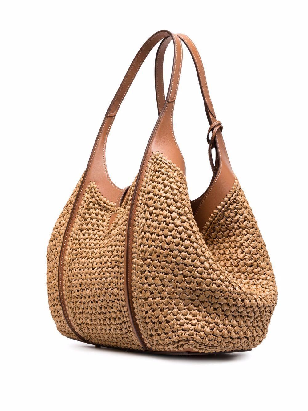 Timeless raffia tote bag Product Image