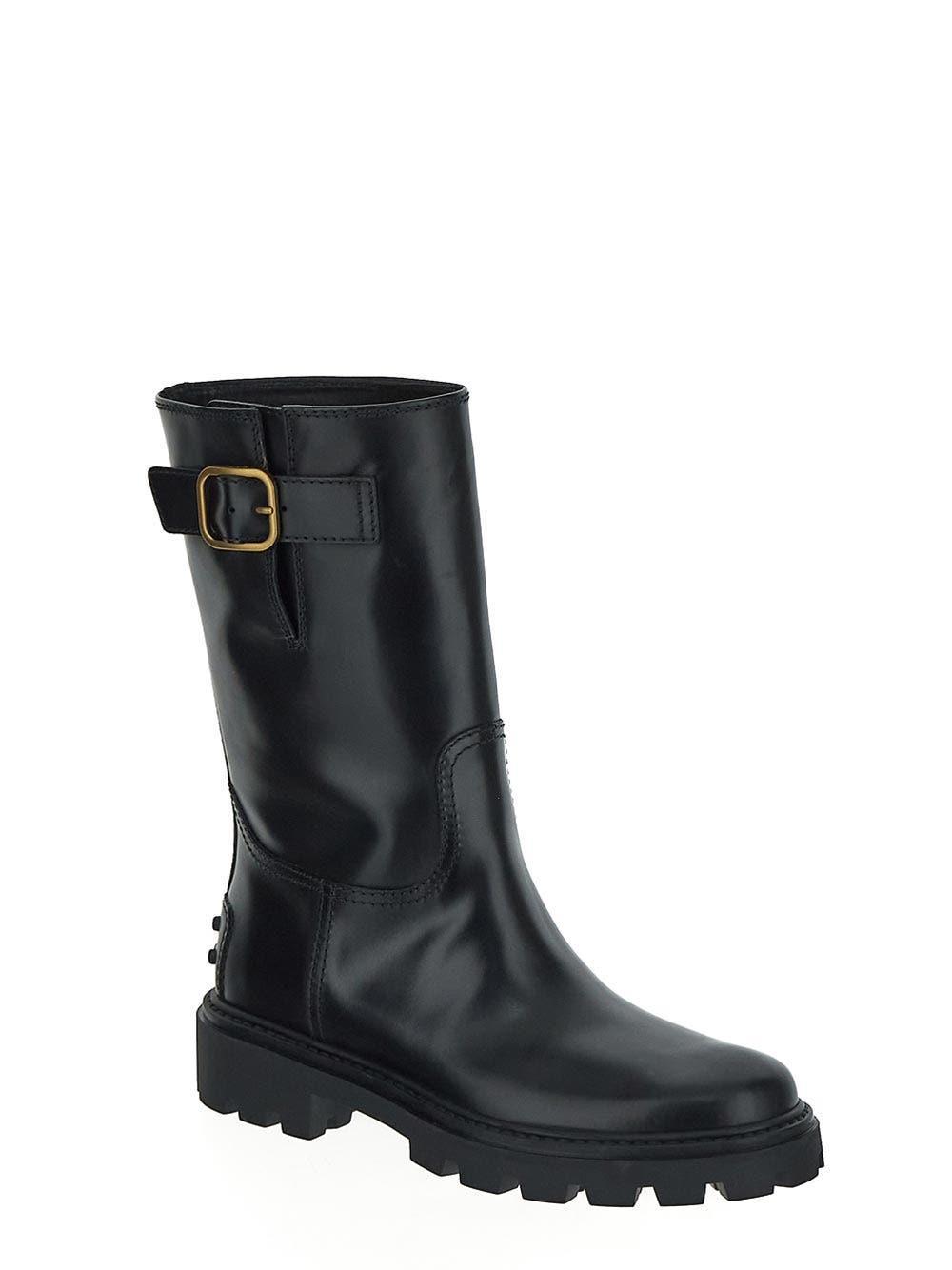 TOD'S Rubber Boot In Black Product Image