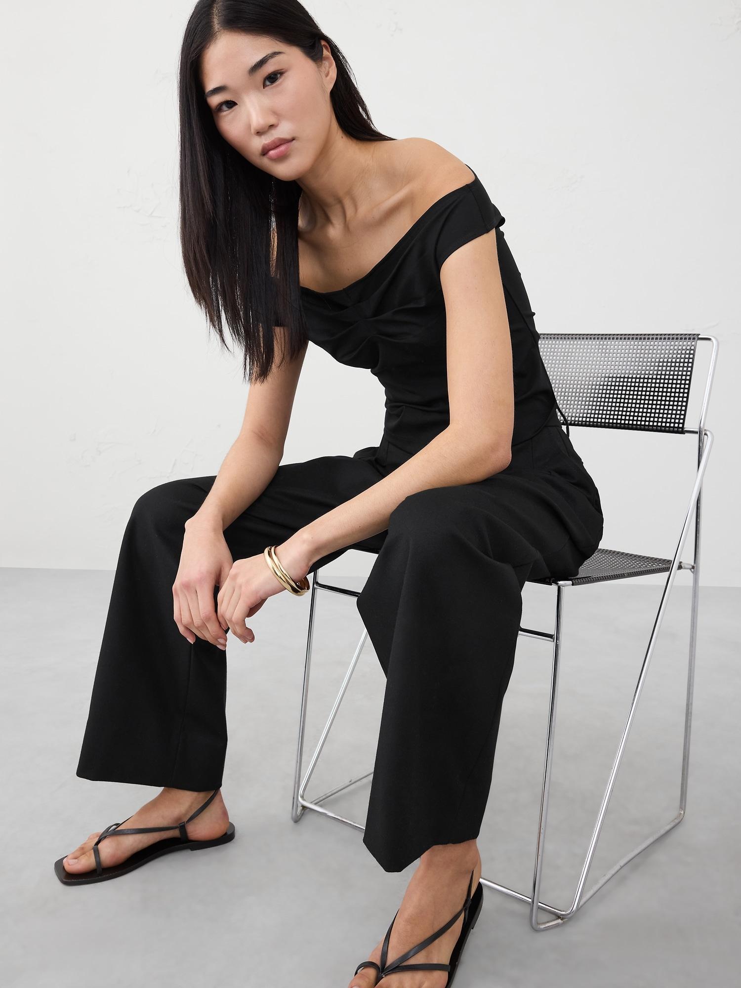 Textured Off-Shoulder Top Product Image