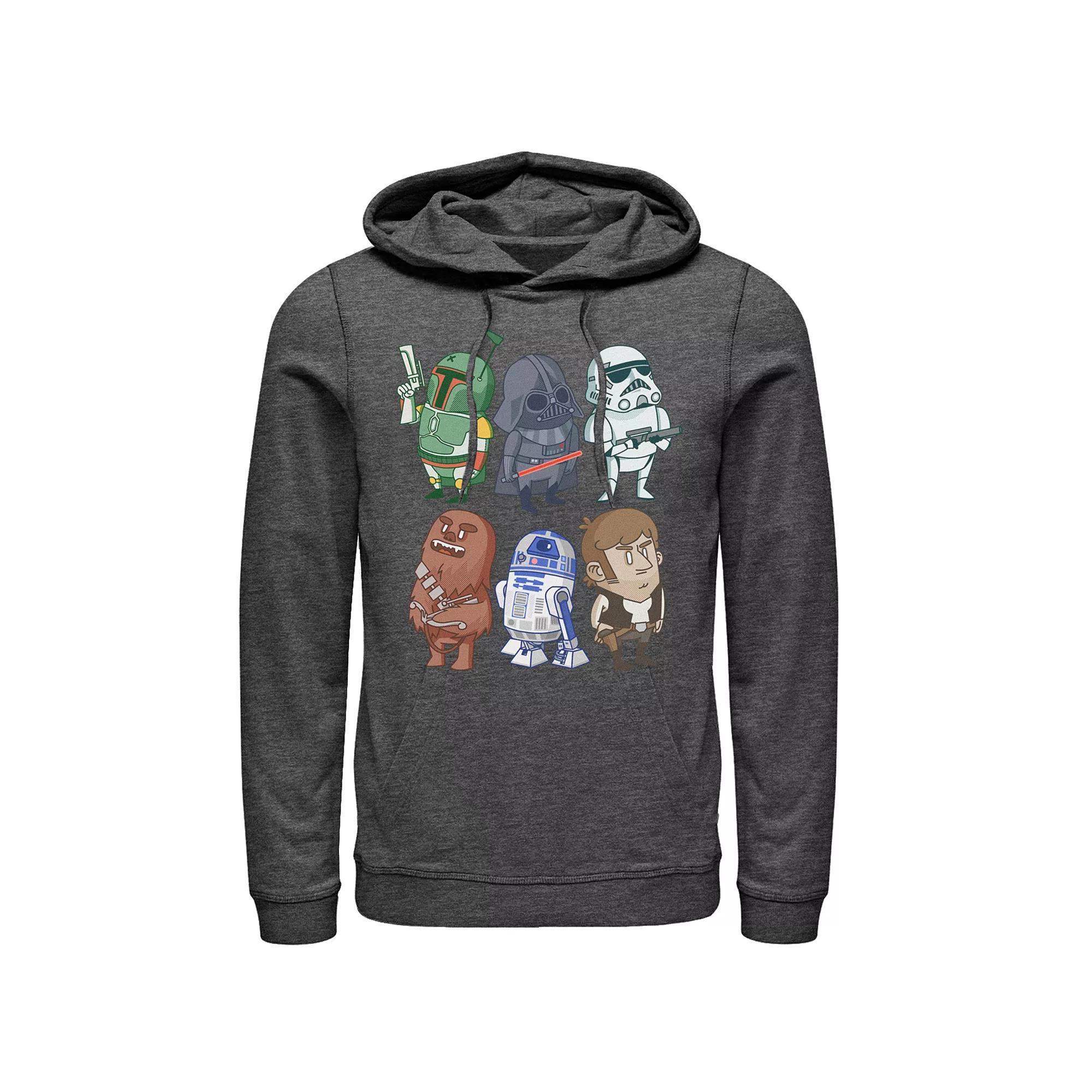 Men's Star Wars Characters Pullover Hoodie,  Product Image