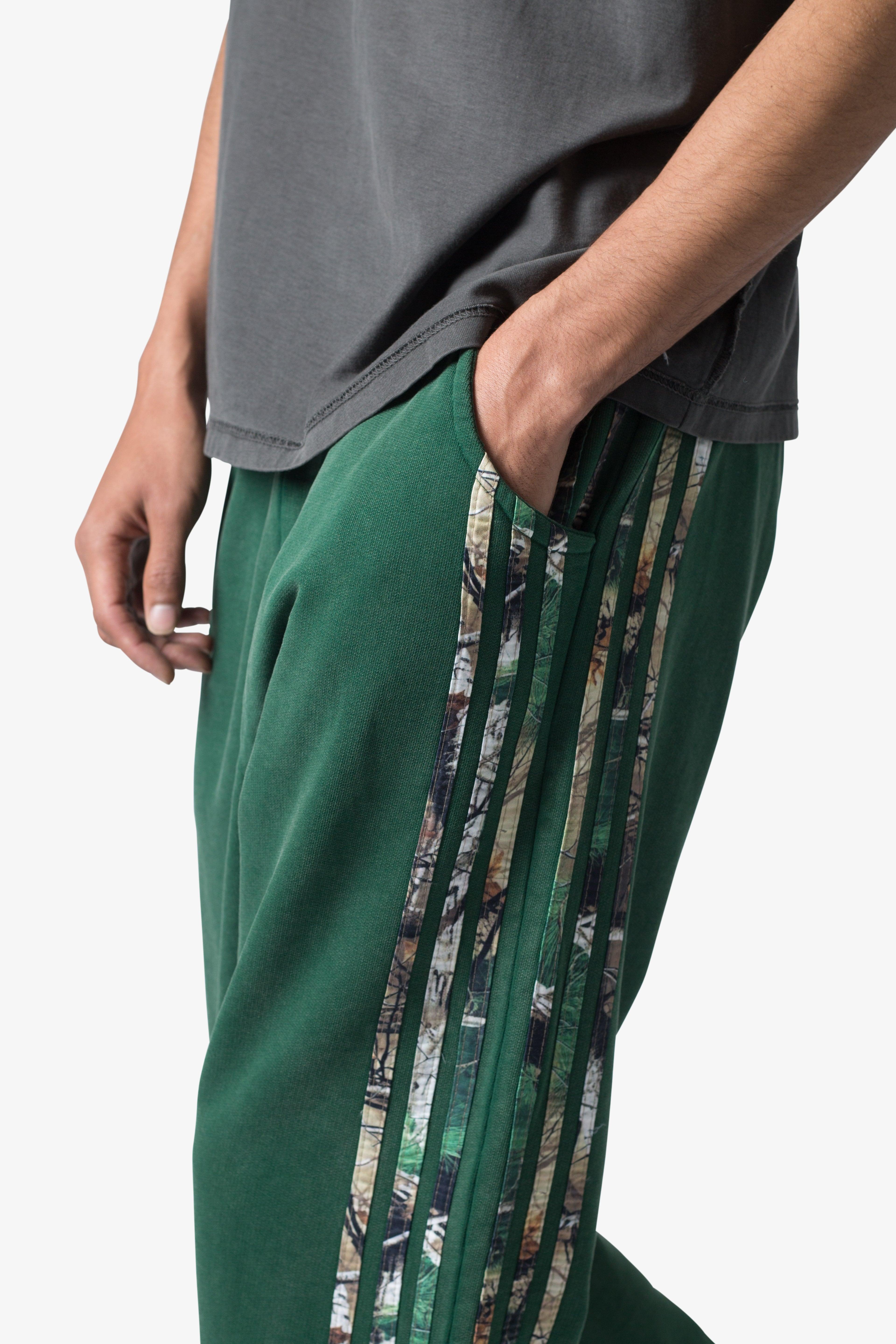 Hunter Camo Stripe Sweatpants - Forest Green Product Image