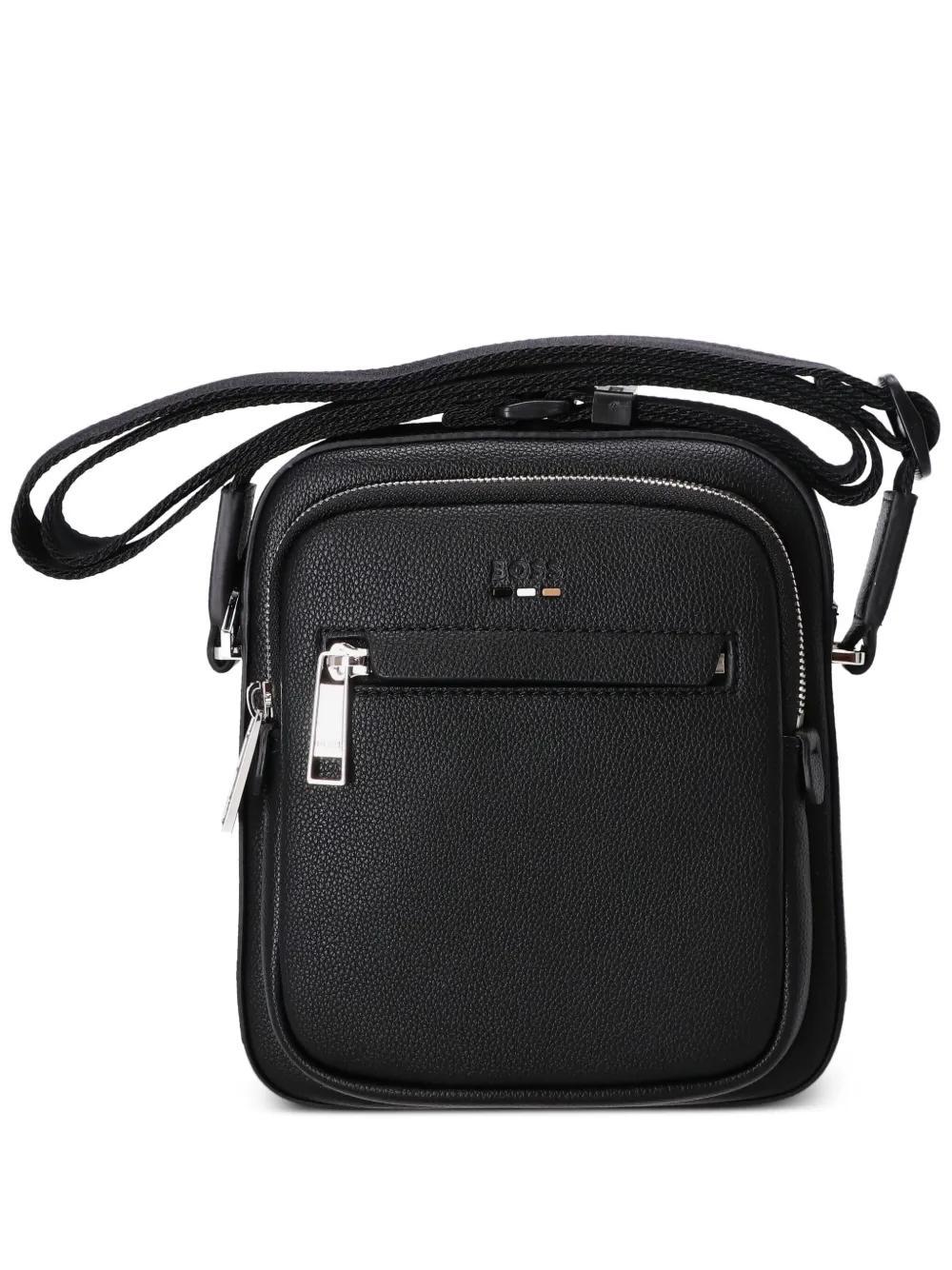 HUGO BOSS Ray Messenger Bag In Black Product Image