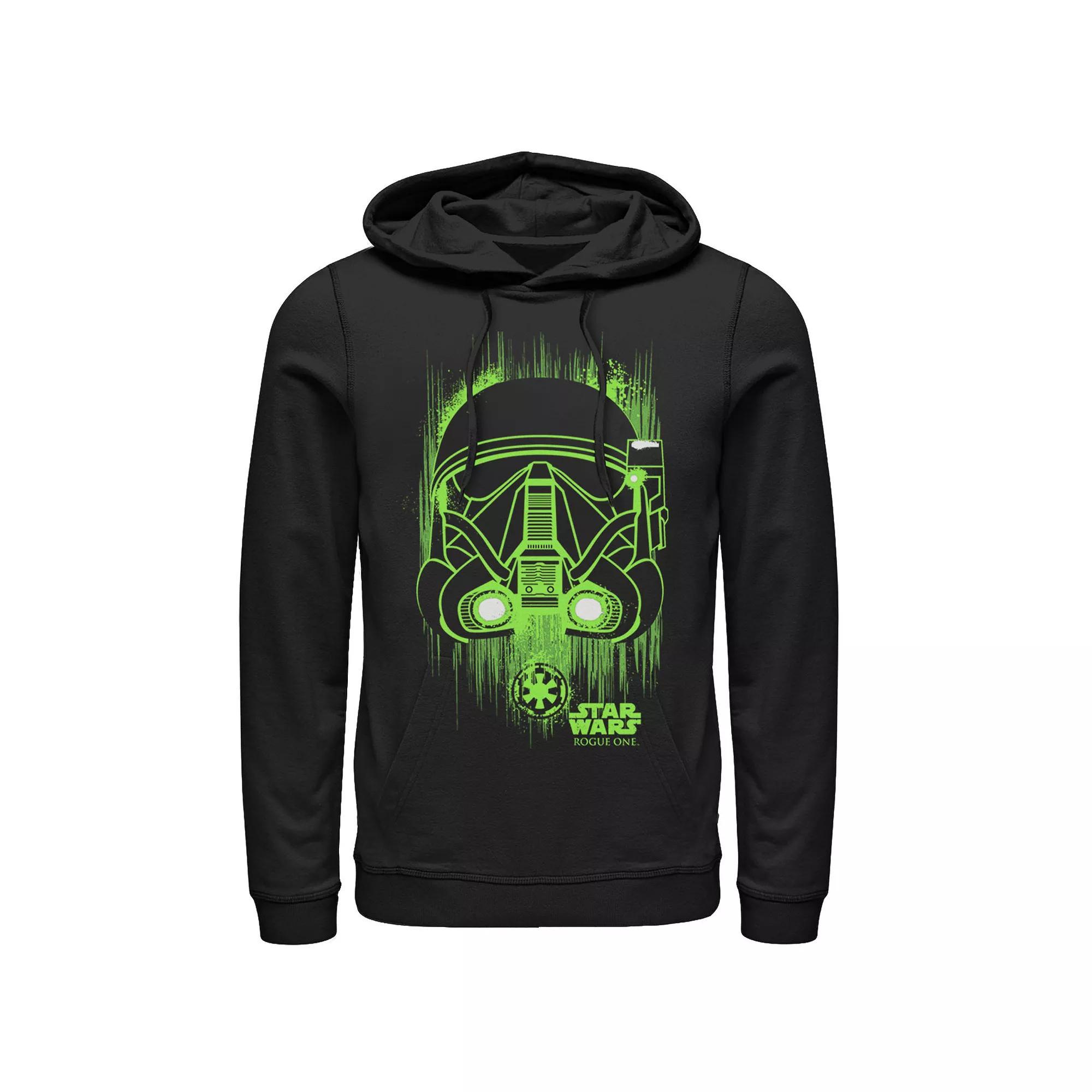 Men's Star Wars Rogue One Neon Death Trooper Hoodie, Size: XXL, Black Product Image