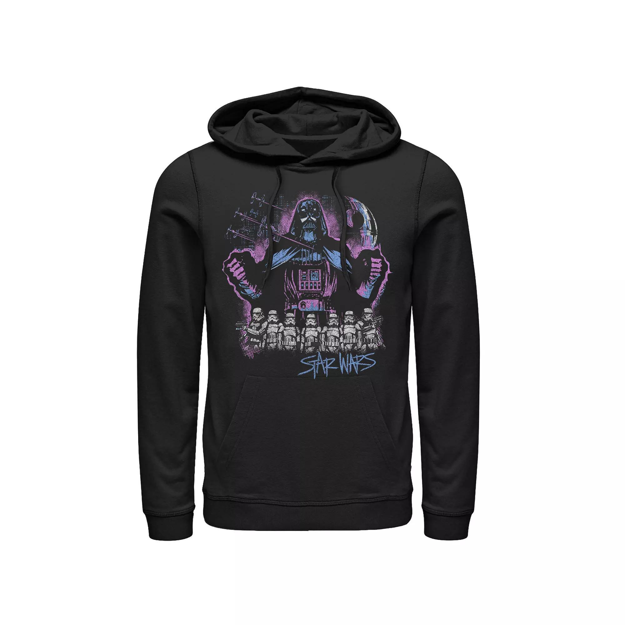 Men's Marvel Future Fight Color Portrait Line-Up Graphic Hoodie, Size: Small, Black Product Image