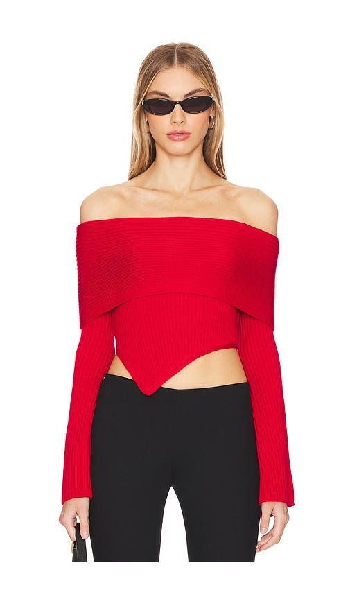 Taz Off The Shoulder Sweater LOBA Product Image