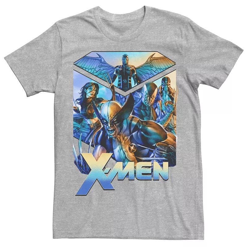 Men's Marvel X-Men Wolverine Arrange Graphic Tee, Size: XXL, Athletic Grey Product Image