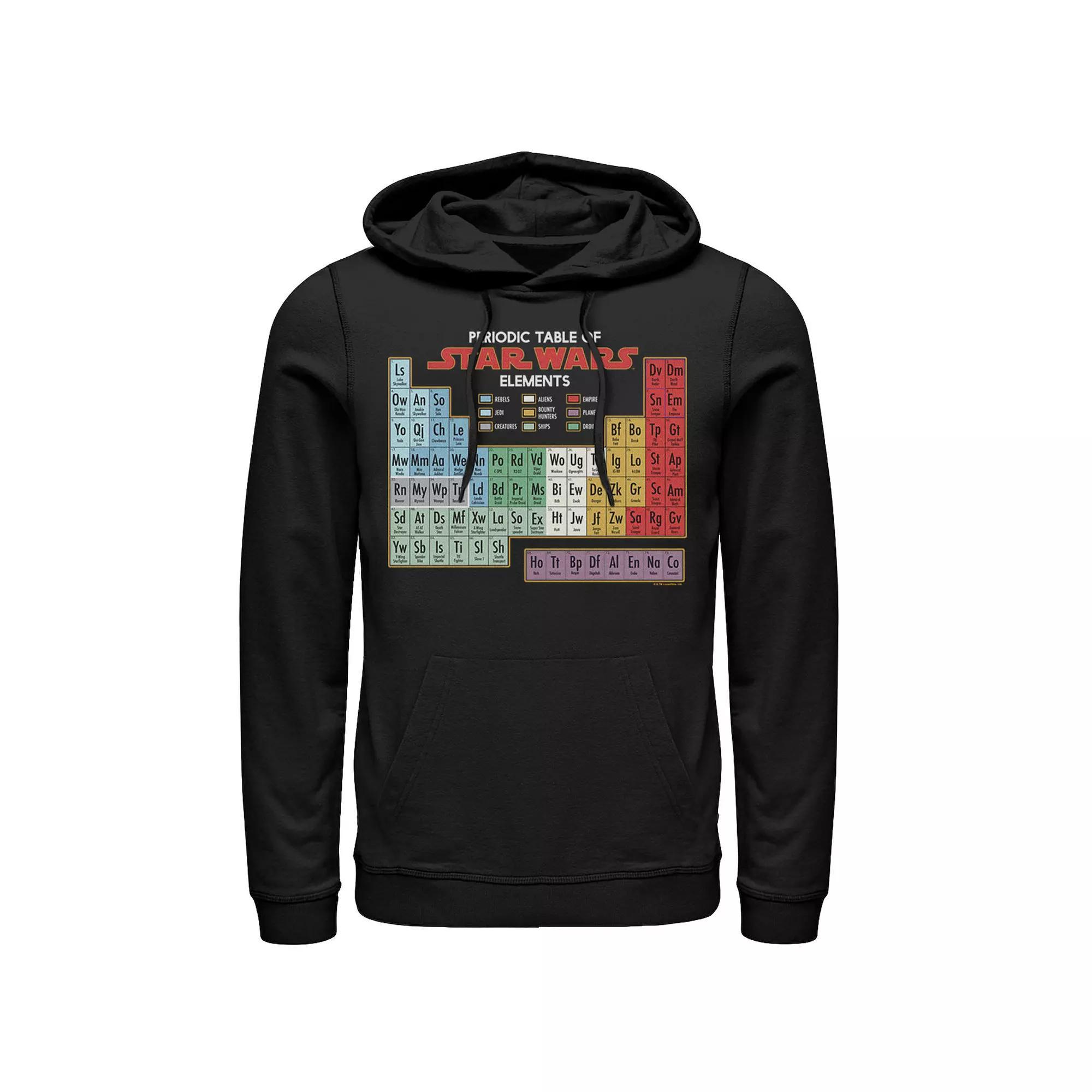 Men's Star Wars Periodic Table of Elements Hoodie,  Product Image
