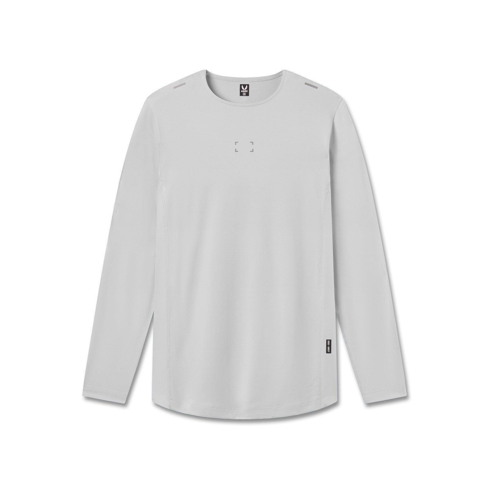 0907. AeroSilver® Training Long Sleeve - Slate Grey "Space Bracket" Product Image