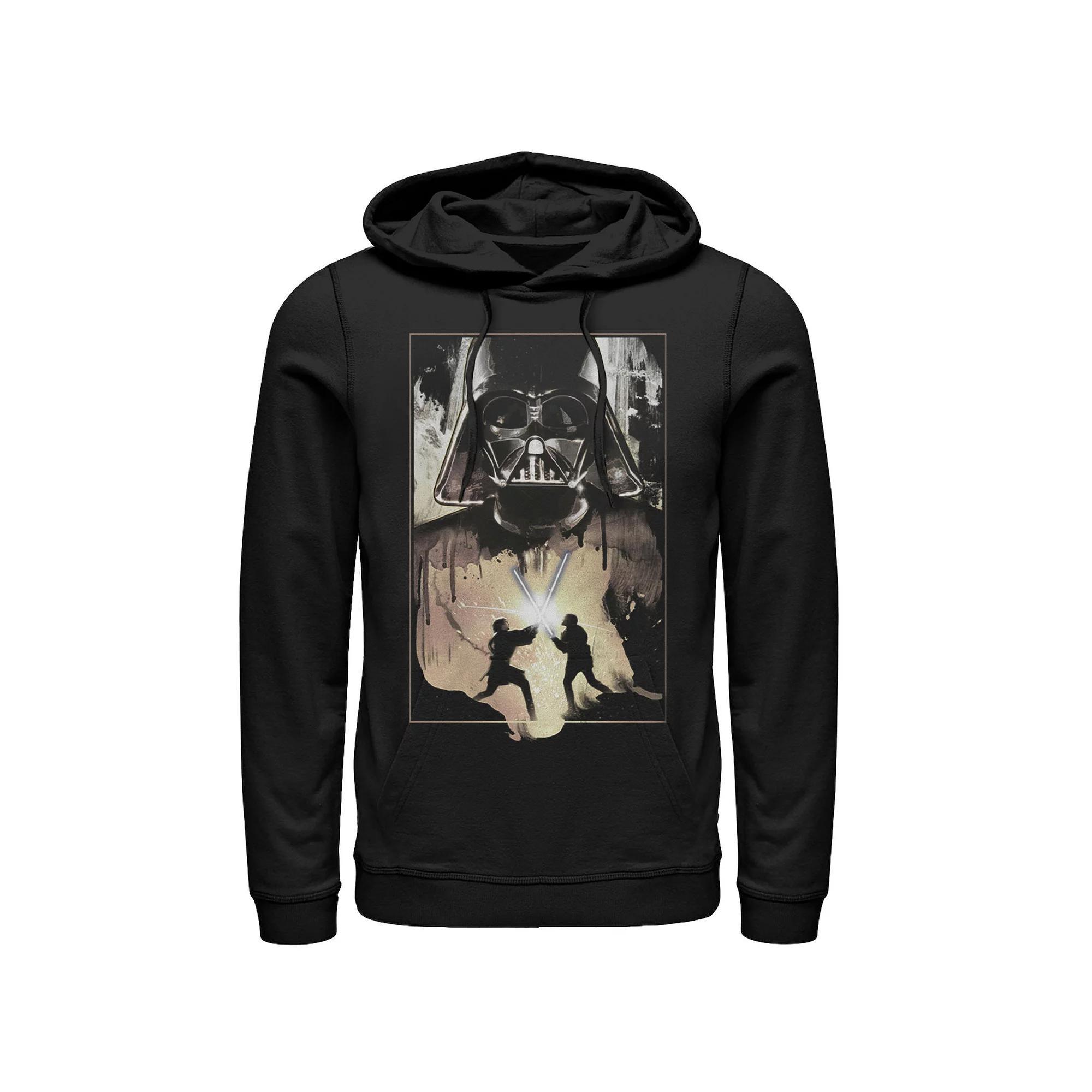 Men's Star Wars Raw Battle Hoodie, Size: XL, Black Product Image