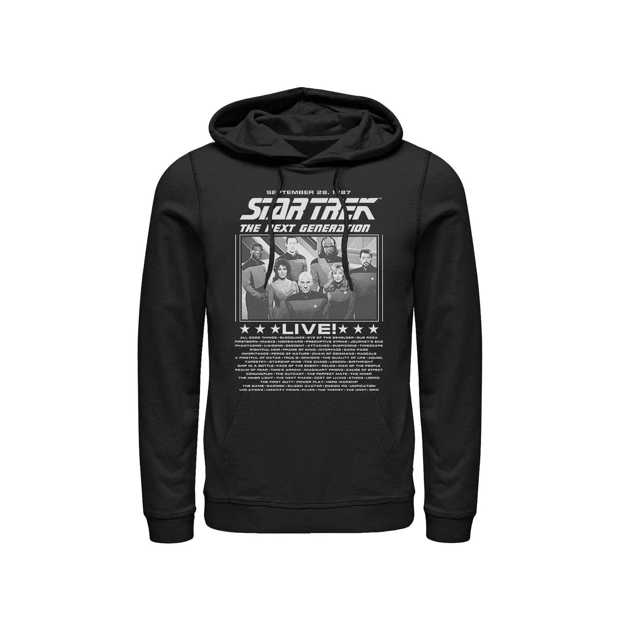Men's Star Trek The Next Generation Make It So Hoodie,  Product Image