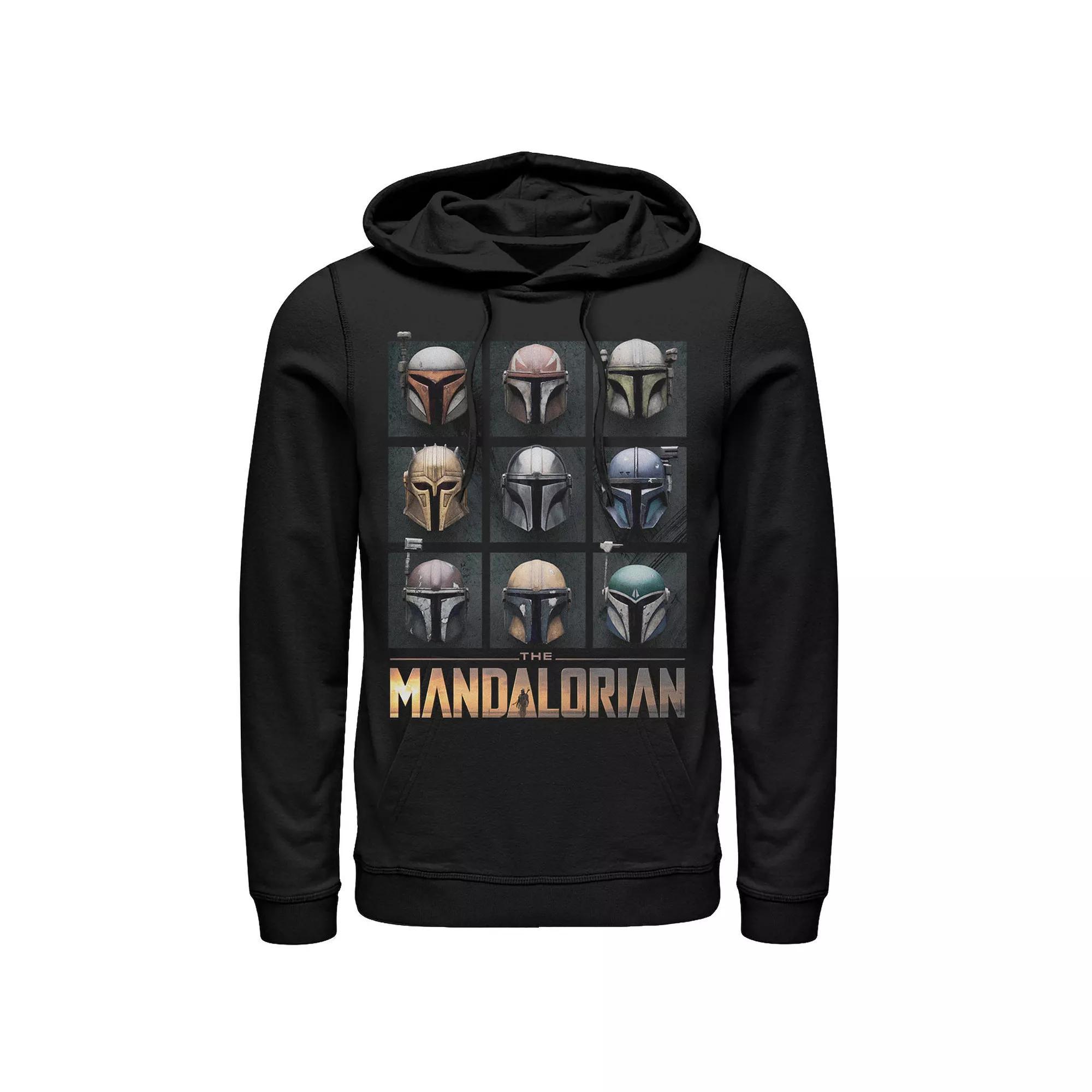 Men's Star Wars The Mandalorian The Child Photograph Hoodie, Size: Medium, Blue Product Image