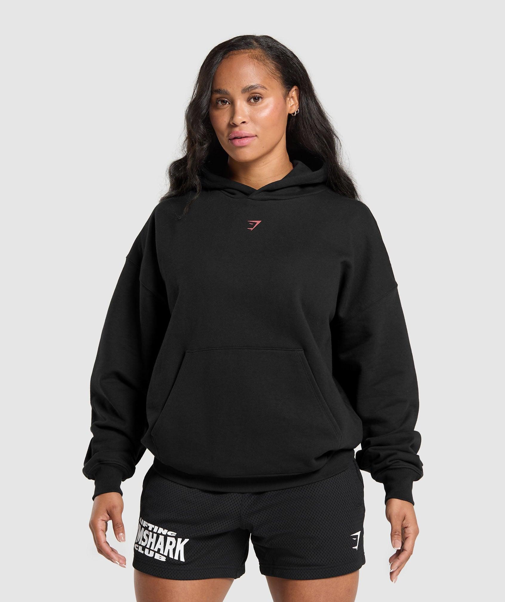 Gymshark Strength In Numbers Hoodie - Black Female Product Image