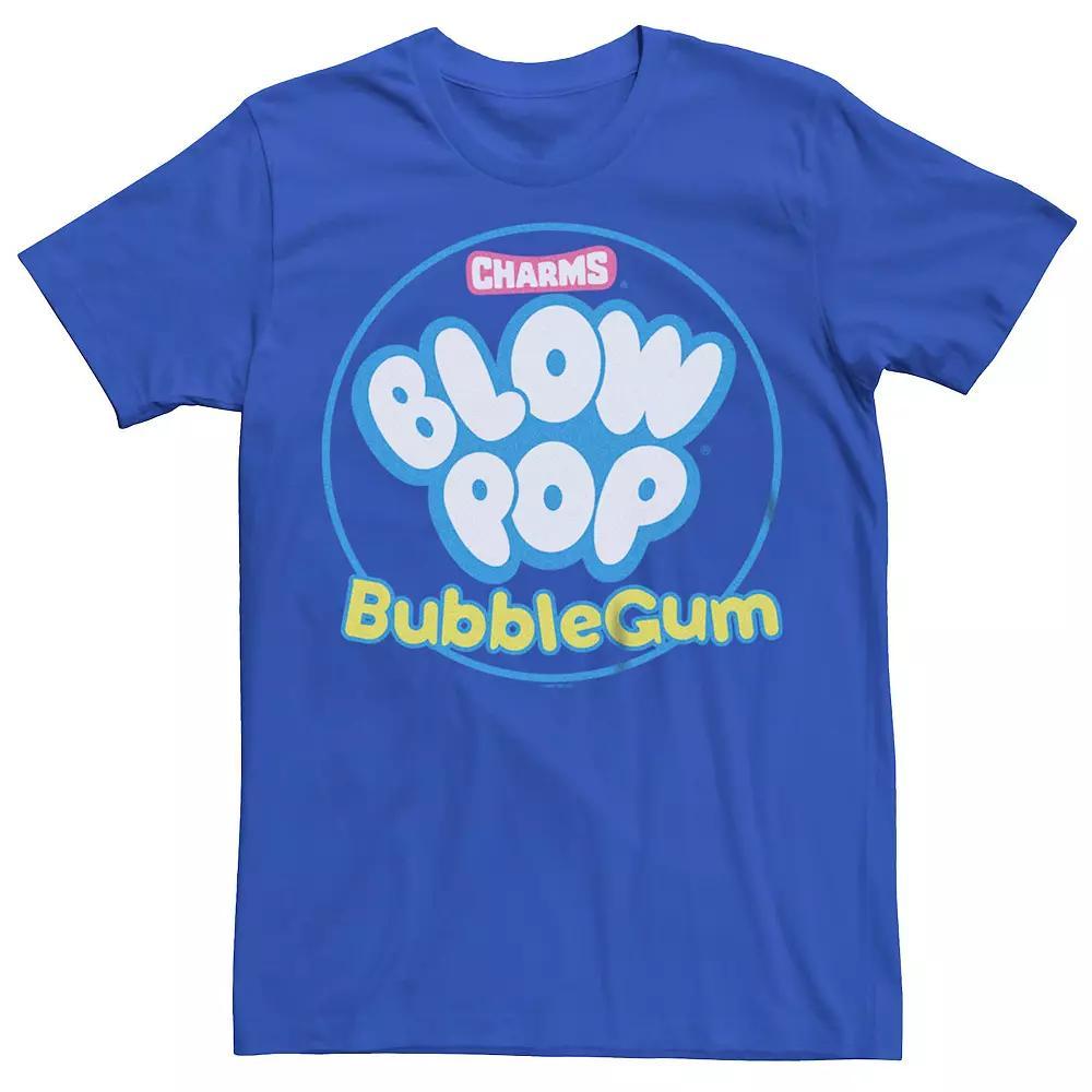 Men's Charms Blow Pop Bubble Gum Tee, Size: Medium, Royal Product Image