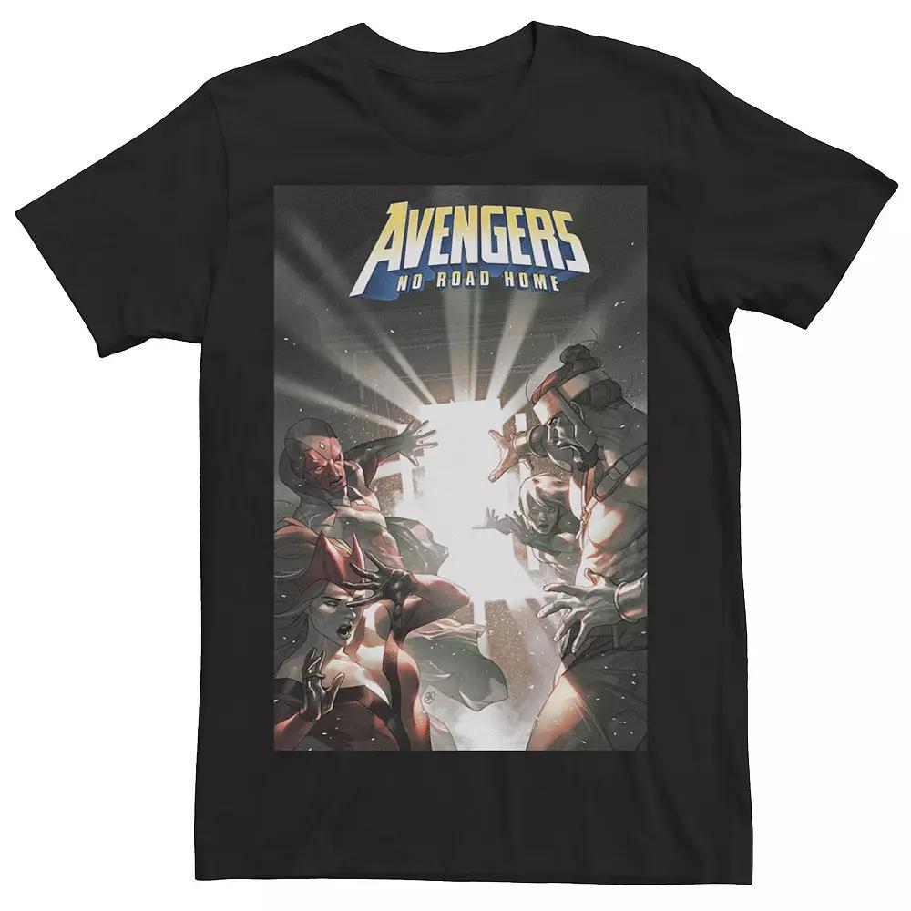 Men's Marvel Avengers No Road Home Finale Comic Book Cover Tee,  Product Image