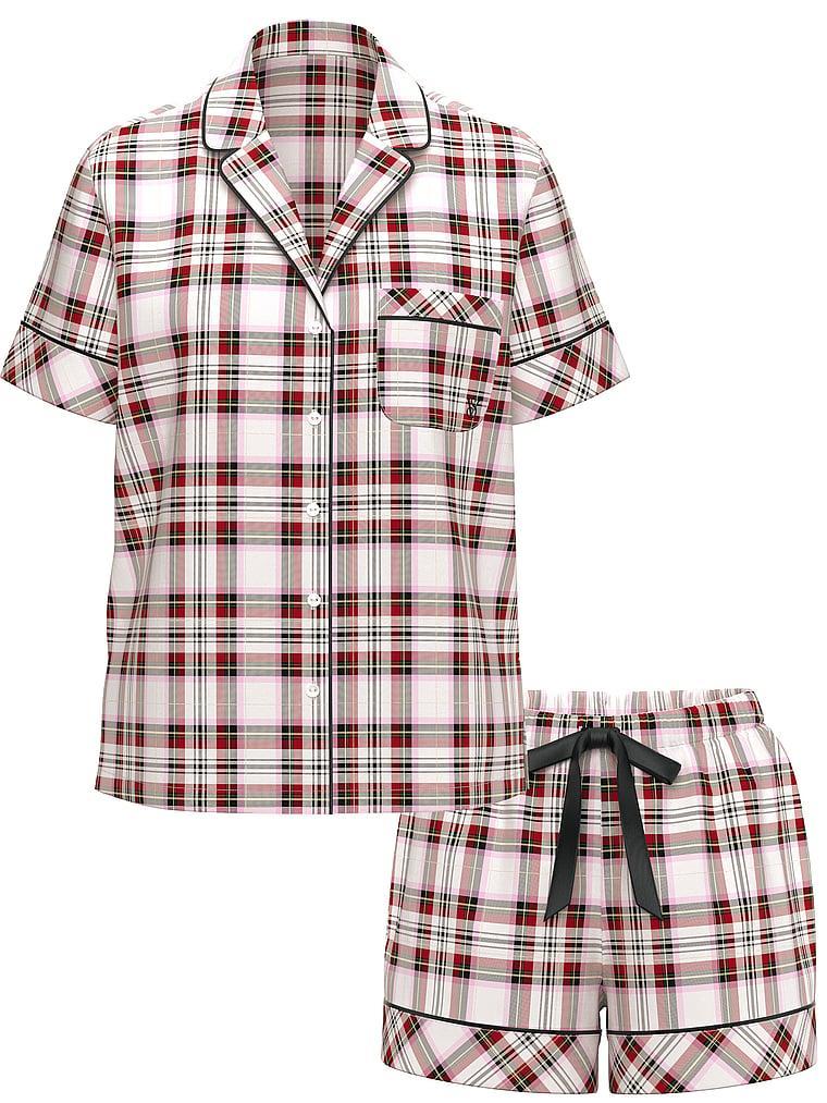 Flannel Short Pajama Set Product Image