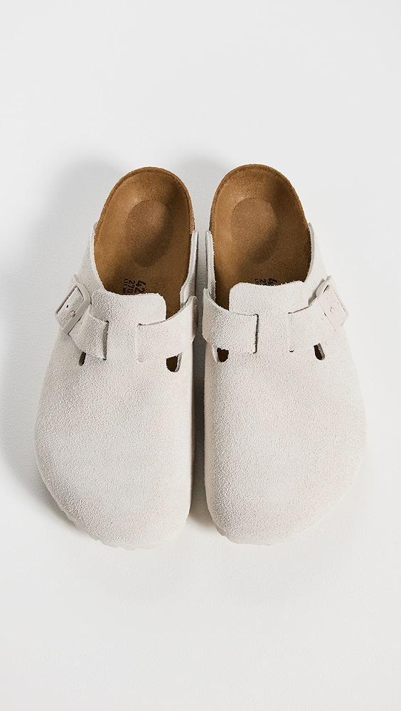 Birkenstock Antique White Boston Clogs | Shopbop Product Image