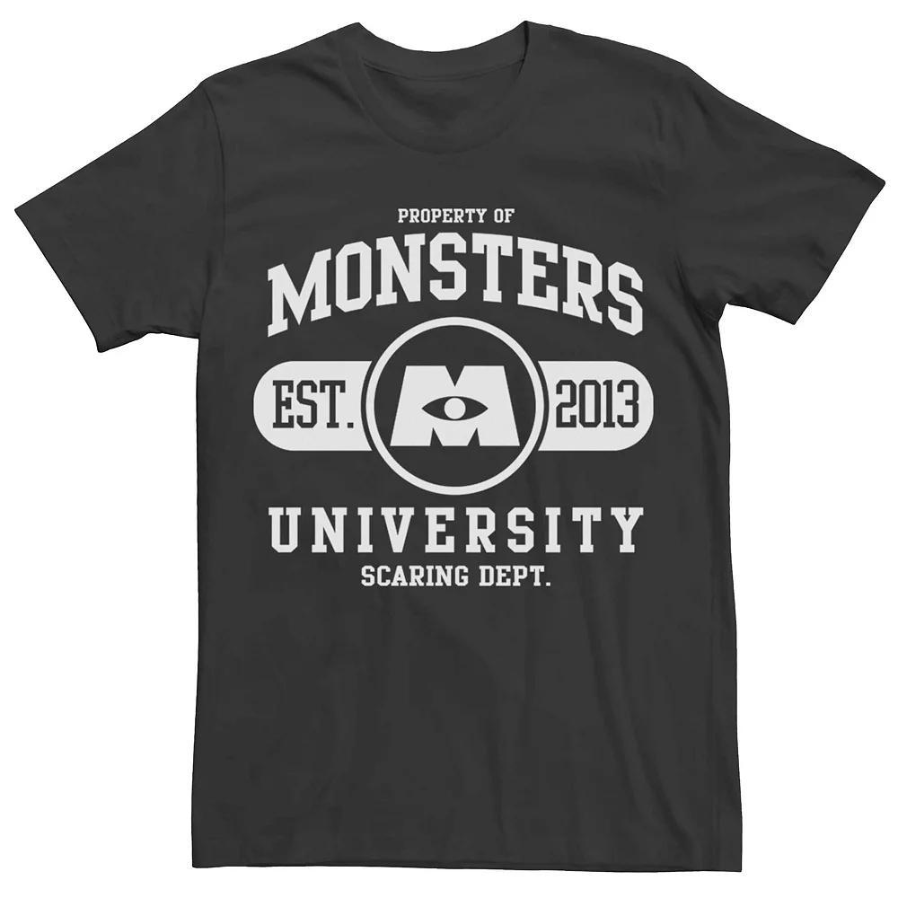 Men's Disney Pixar Monsters University School Logo Tee,  Product Image