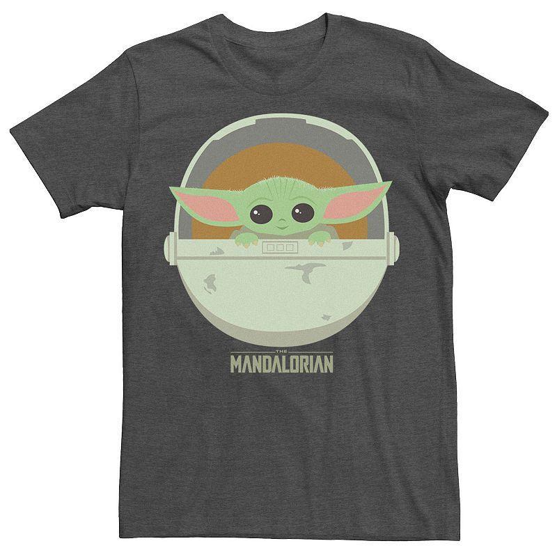 Mens Star Wars The Mandalorian The Child Bassinet Portrait Tee Product Image