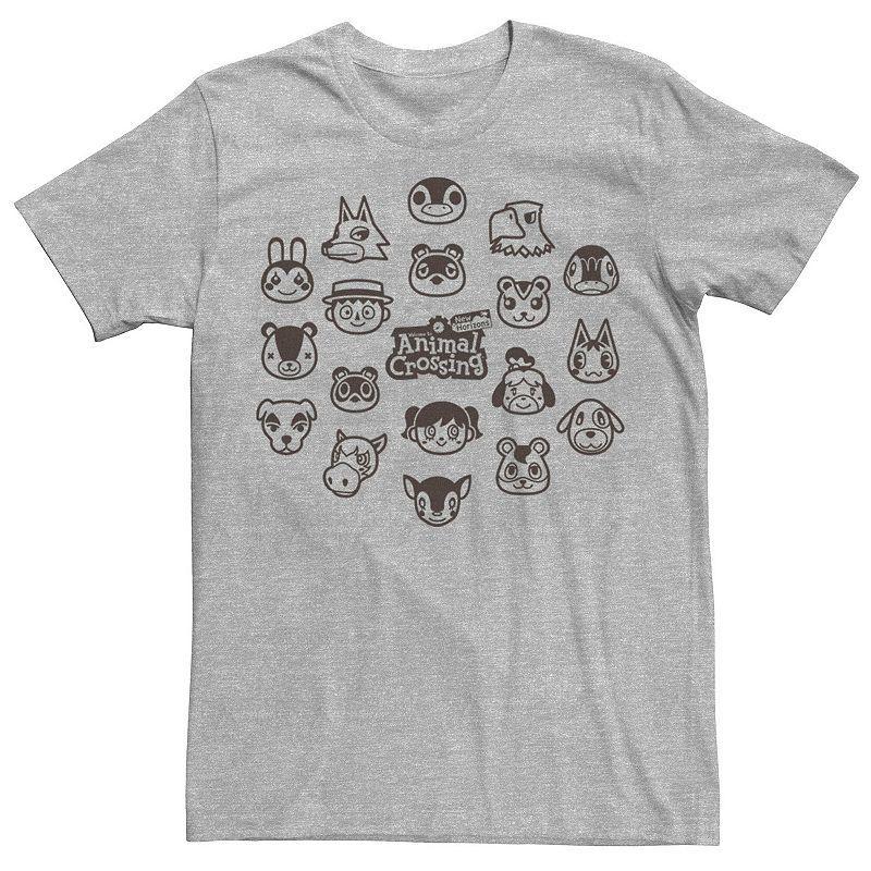 Men's Animal Crossing New Horizons Group Shot Villagers Tee,  Product Image