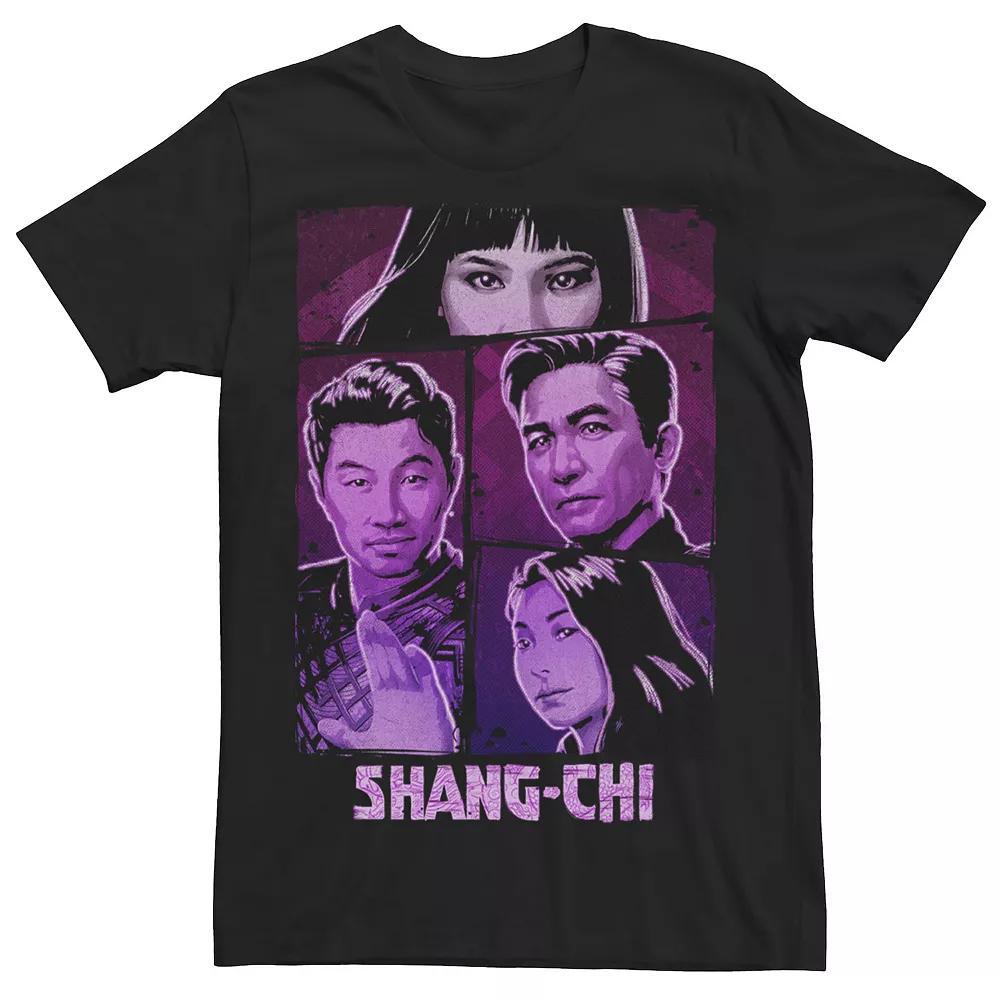 Big & Tall Marvel Shang-Chi Group Panels Tee, Men's,  Product Image