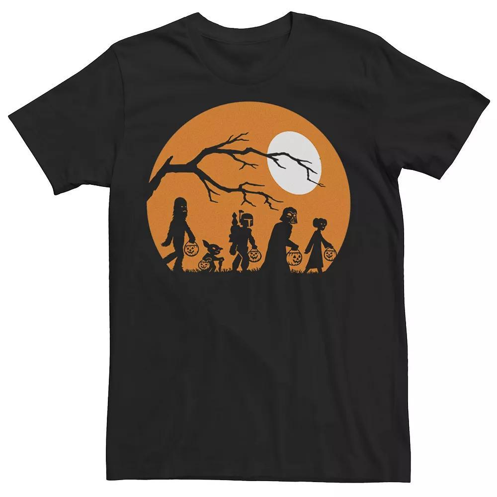 Big & Tall Star Wars The Haunt Silhouette Halloween Tee, Men's,  Product Image