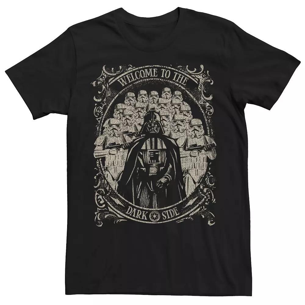 Big & Tall Star Wars Darth Vader & Stormtrooper Army The Dark Side Tee, Men's,  Product Image