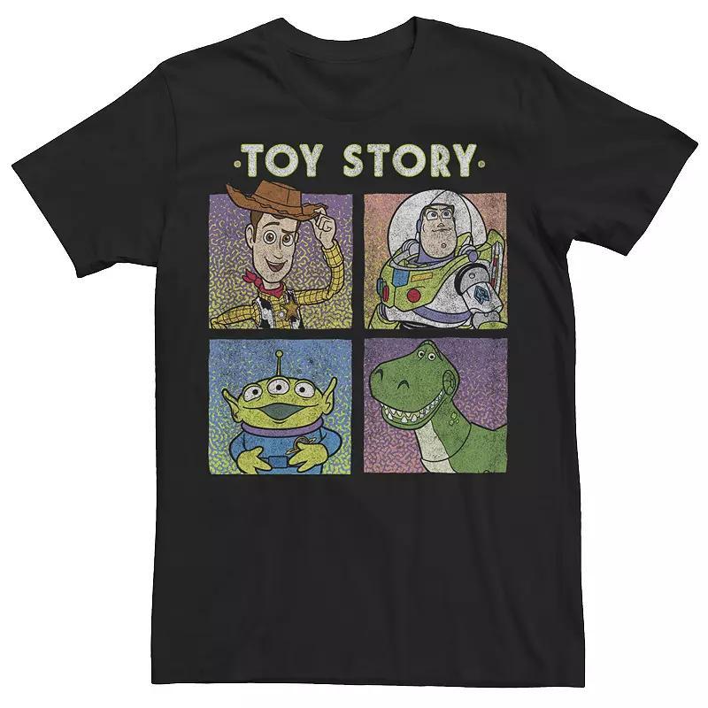 Disney / Pixar's Toy Story Men's Square Retro Portraits Tee,  Product Image