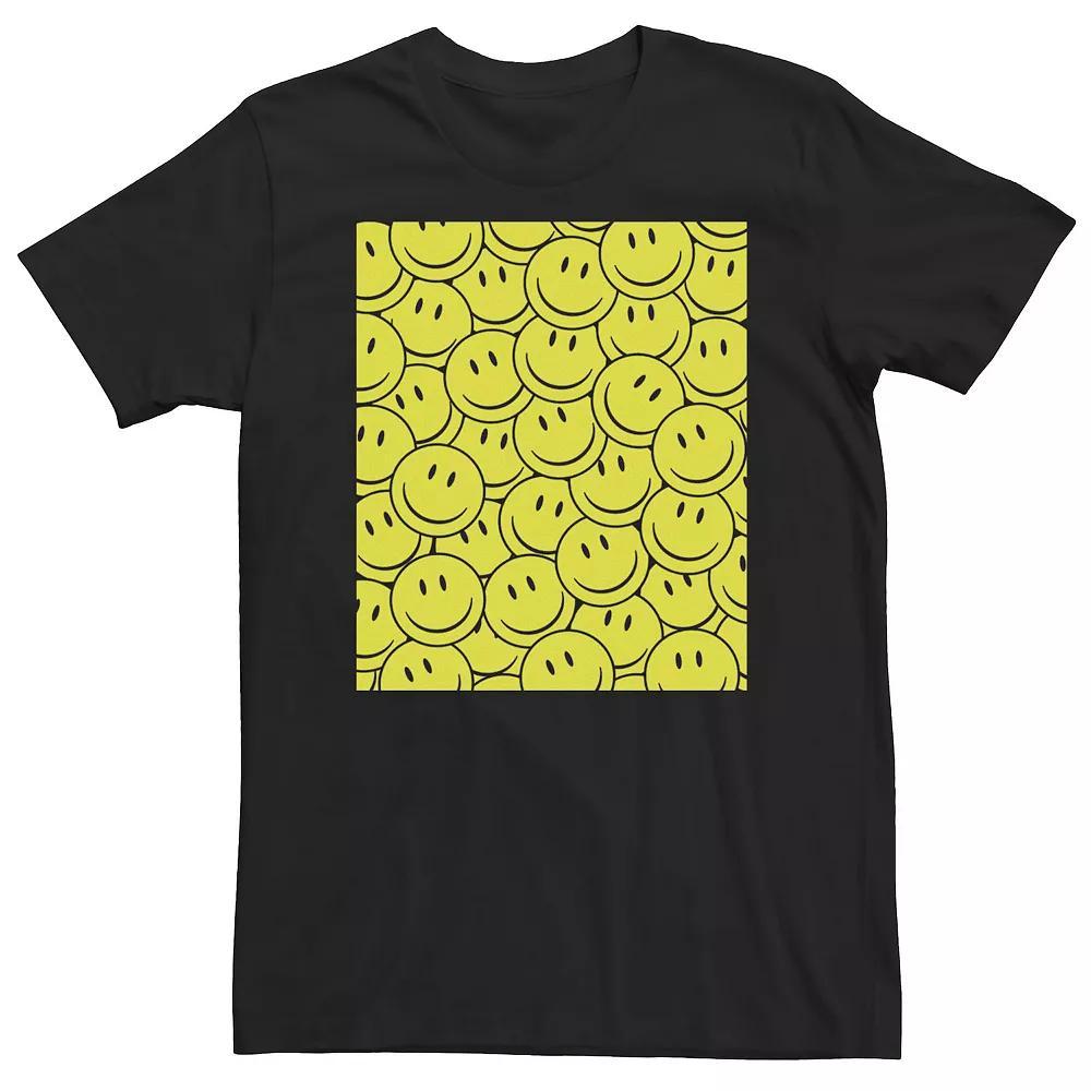 Big & Tall Fifth Sun Smiley Face Collage Tee, Men's,  Product Image