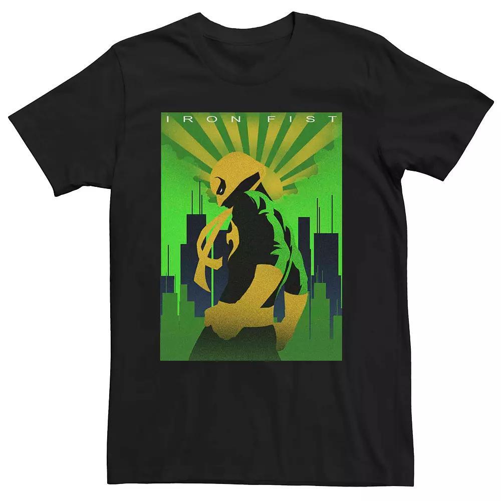 Big & Tall Rick & Morty Cool Rick Text Stacked Tee, Men's,  Product Image