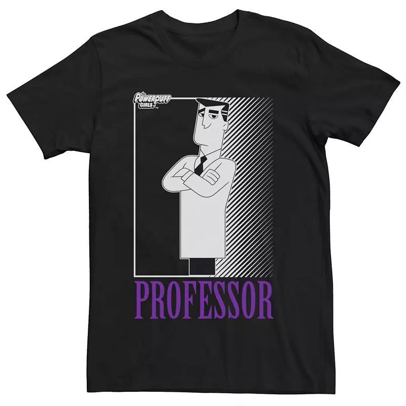 Men's Cartoon Network Power Puff Girls Professor Utonium Mafia Tee,  Product Image