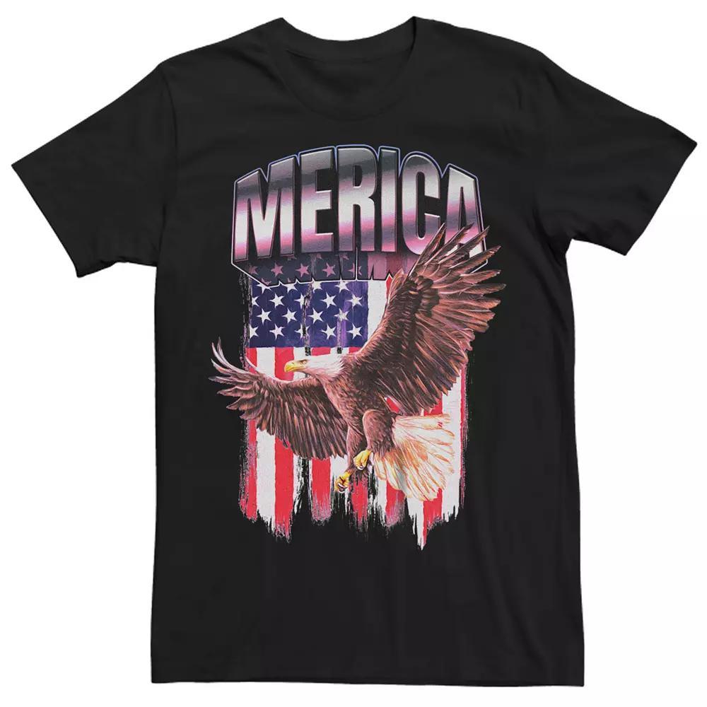 Men's Merica Eagle Flag Graphic Tee,  Product Image
