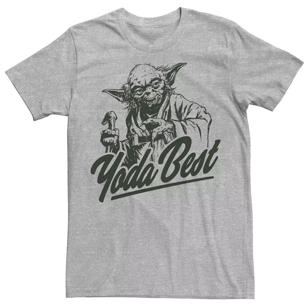 Men's Star Wars "Yoda Best" Portrait Graphic Tee,  Product Image